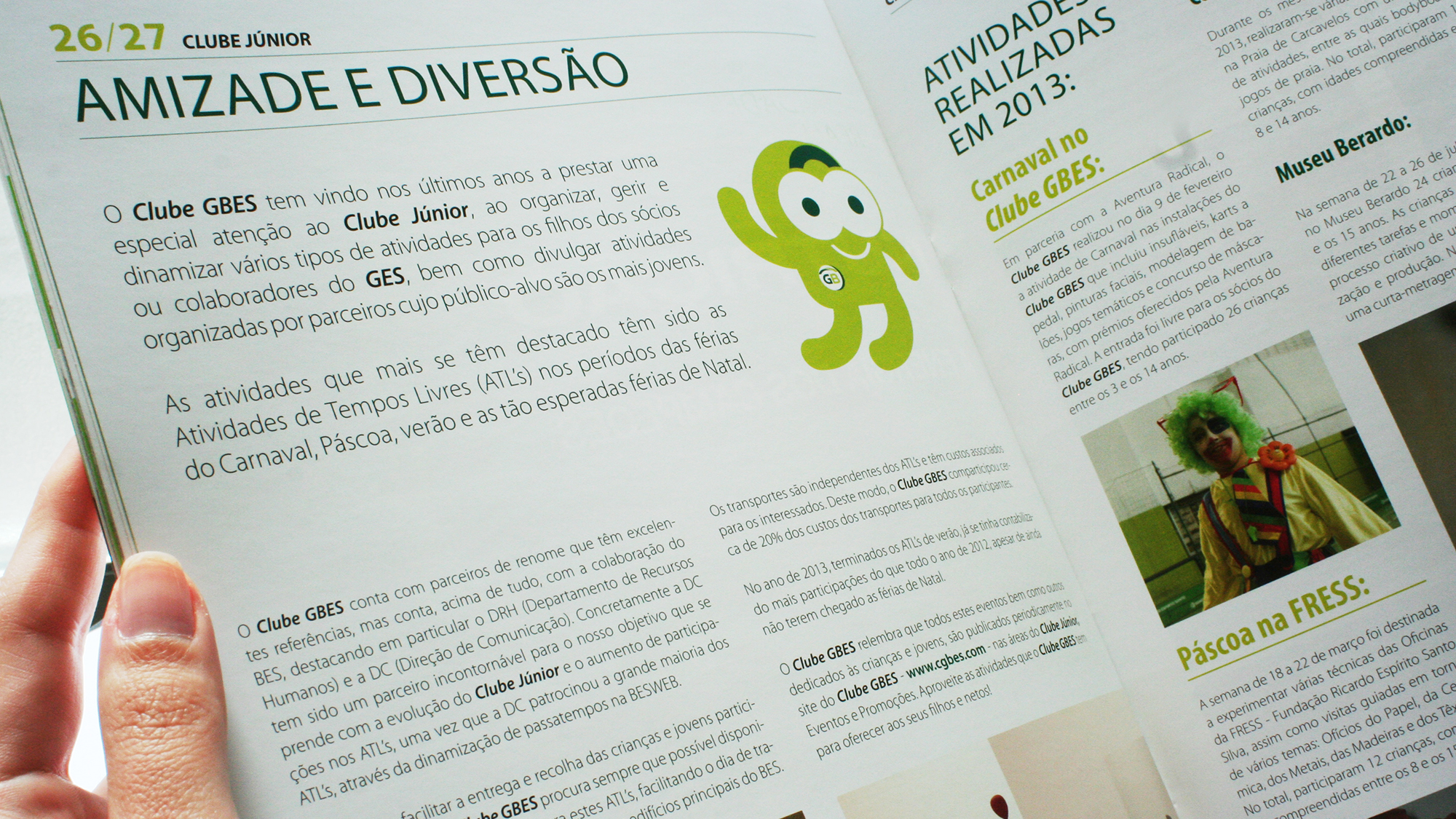 Clube GBES | Revista GO BES
